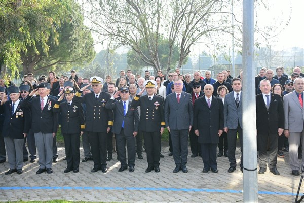 Çanakkale’de Mesudiye Zırhlısı’ndaki şehitler törenle anıldı