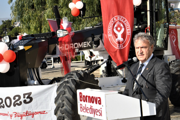 Bornova Belediyesi 147’nci aracını da filosuna kattı