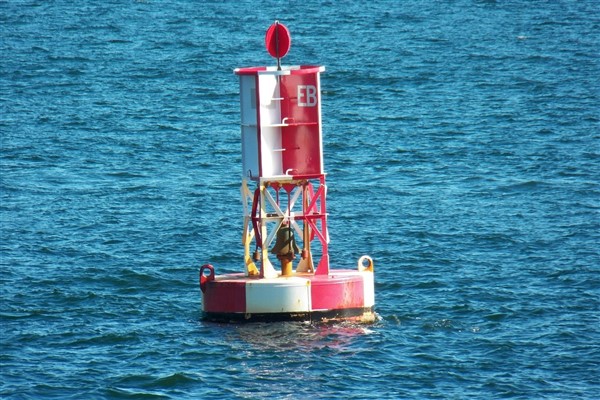 Gelibolu Batık Gemi Işıklı Şamandırası, mevkisine konumlandırıldı