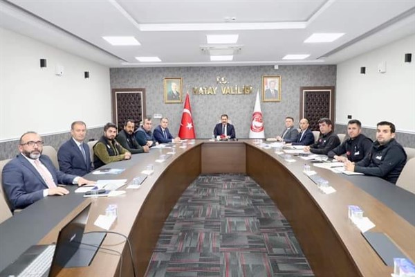 Hatay’da yürütülen yatırım ve restorasyonlar değerlendirildi