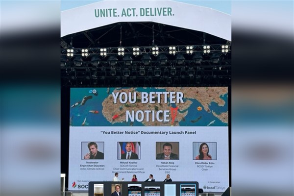 Aktör Engin Altan Düzyatan’ın dünyadaki plastik kirliliğine dikkat çeken “YOU BETTER NOTIC