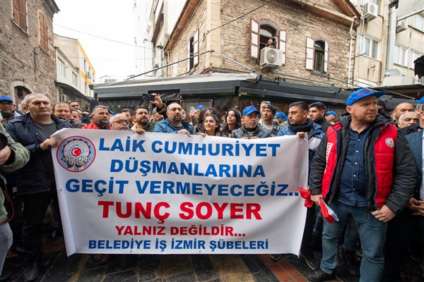 Belediye-İş Sendikası’ndan Başkan Soyer’e destek