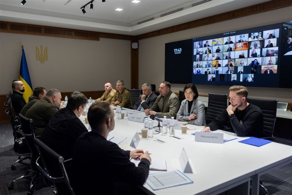 Yermak,  diplomatik kurumların temsilcileriyle toplantı yaptı