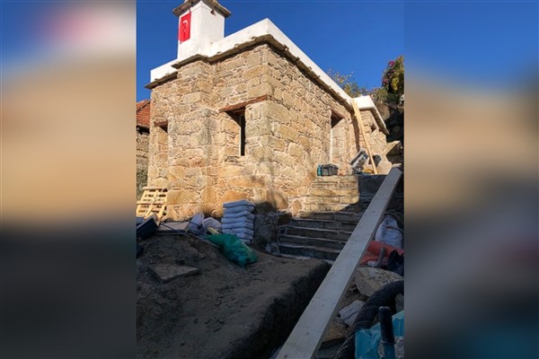 Milas Çomakdağ Kızılağaç Mahallesi Konuk Evi, ocak ayında hizmete açılıyor