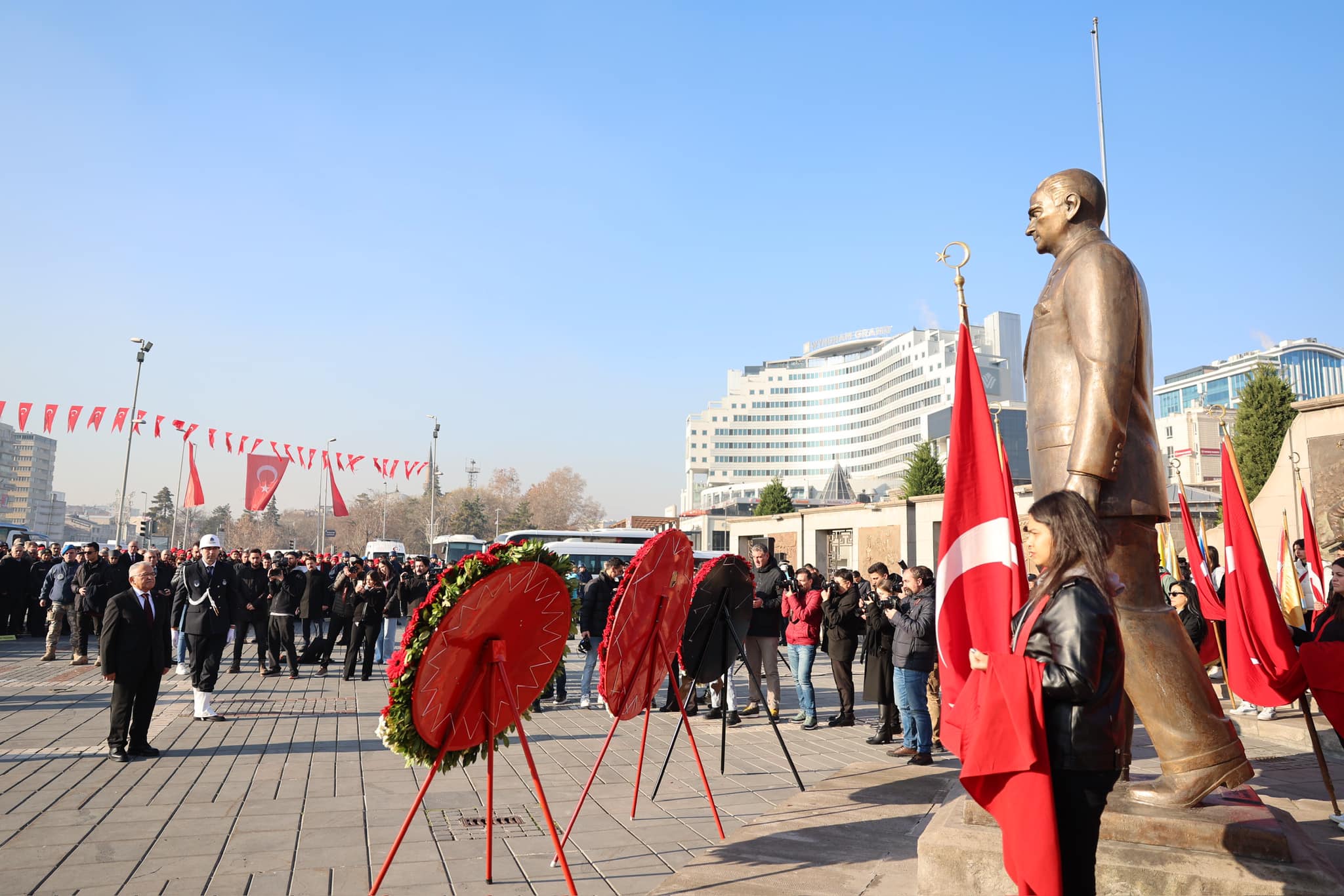 Atatürk’ün Kayseri’ye gelişinin 104’üncü yıl dönümü kutlandı