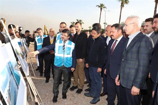 Bakan Uraloğlu ile Vali Masatlı, İskenderun’da incelemelerde bulundu