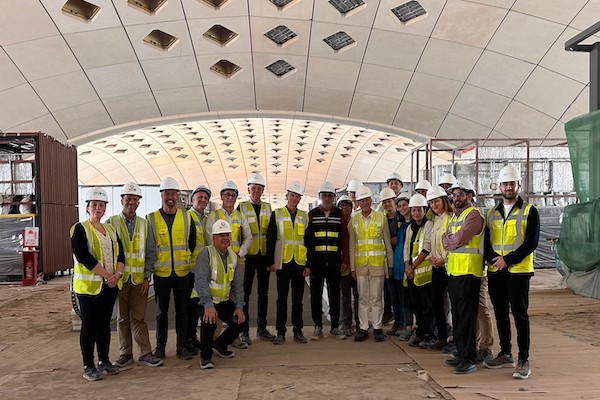 Ünlü mimar Lord Norman Foster Limak’ın Kuveyt’teki havalimanı projesini ziyaret etti