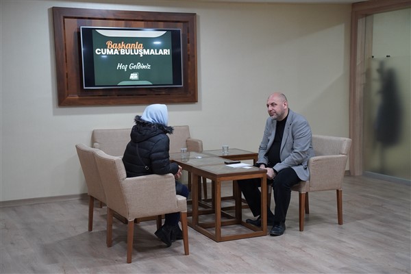 Başkan Aydın, Cuma Buluşmaları çerçevesinde vatandaşları ağırladı