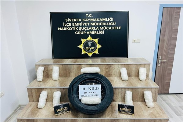 Şanlıurfa’da 10 kilo uyuşturucu ele geçirildi