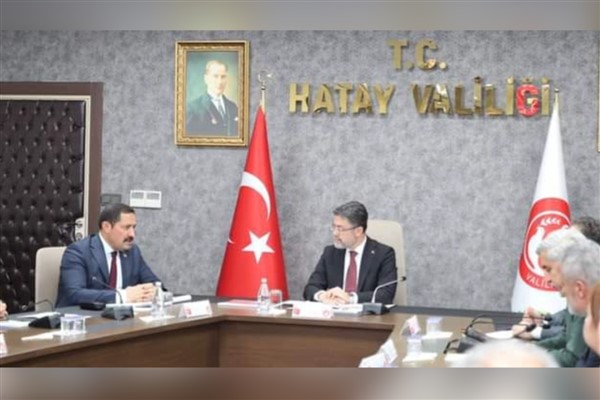 Tarım ve Orman Bakanı Yumaklı, Hatay’daki toplantıya başkanlık etti