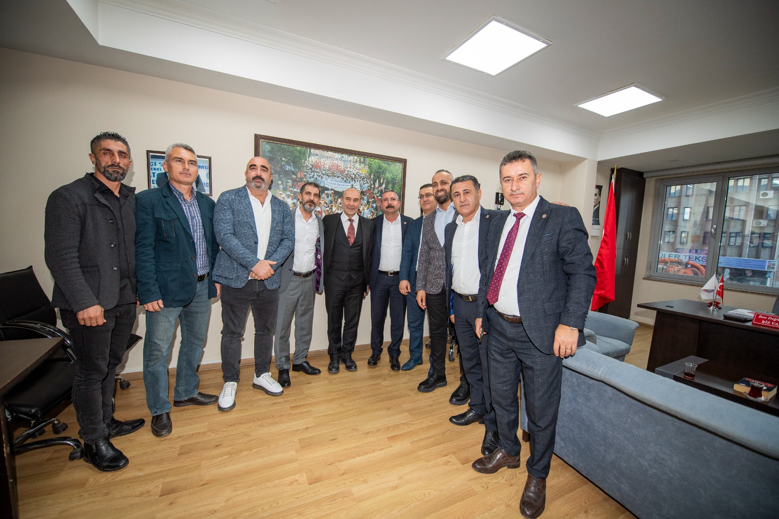 Başkan Soyer,  Belediye İş Sendikası üyeleriyle buluştu