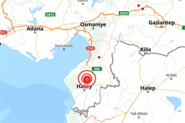 Hatay’da deprem