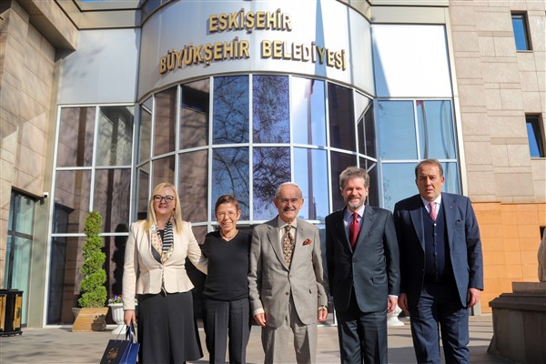 Büyükelçi Manasijevski’den Başkan Büyükerşen’e ziyaret