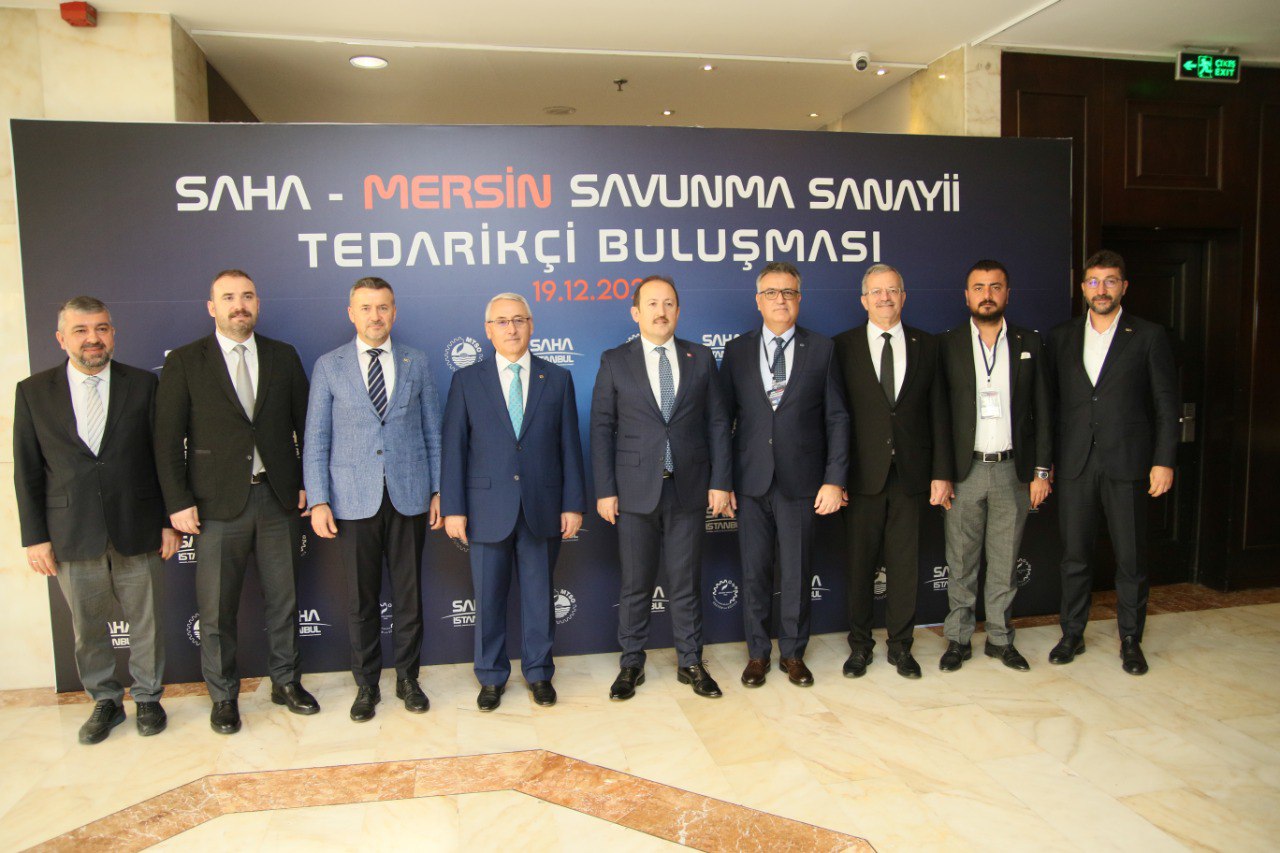 SAHA & MERSİN SAVUNMA SANAYİİ TEDARİKÇİ BULUŞMASI MERSİN’E İMZASINI ATTI