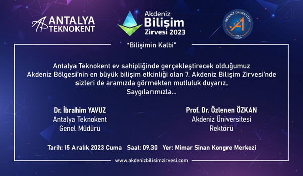 BİLİŞİMİN KALBİ ANTALYA KEPEZ’DE ATACAK