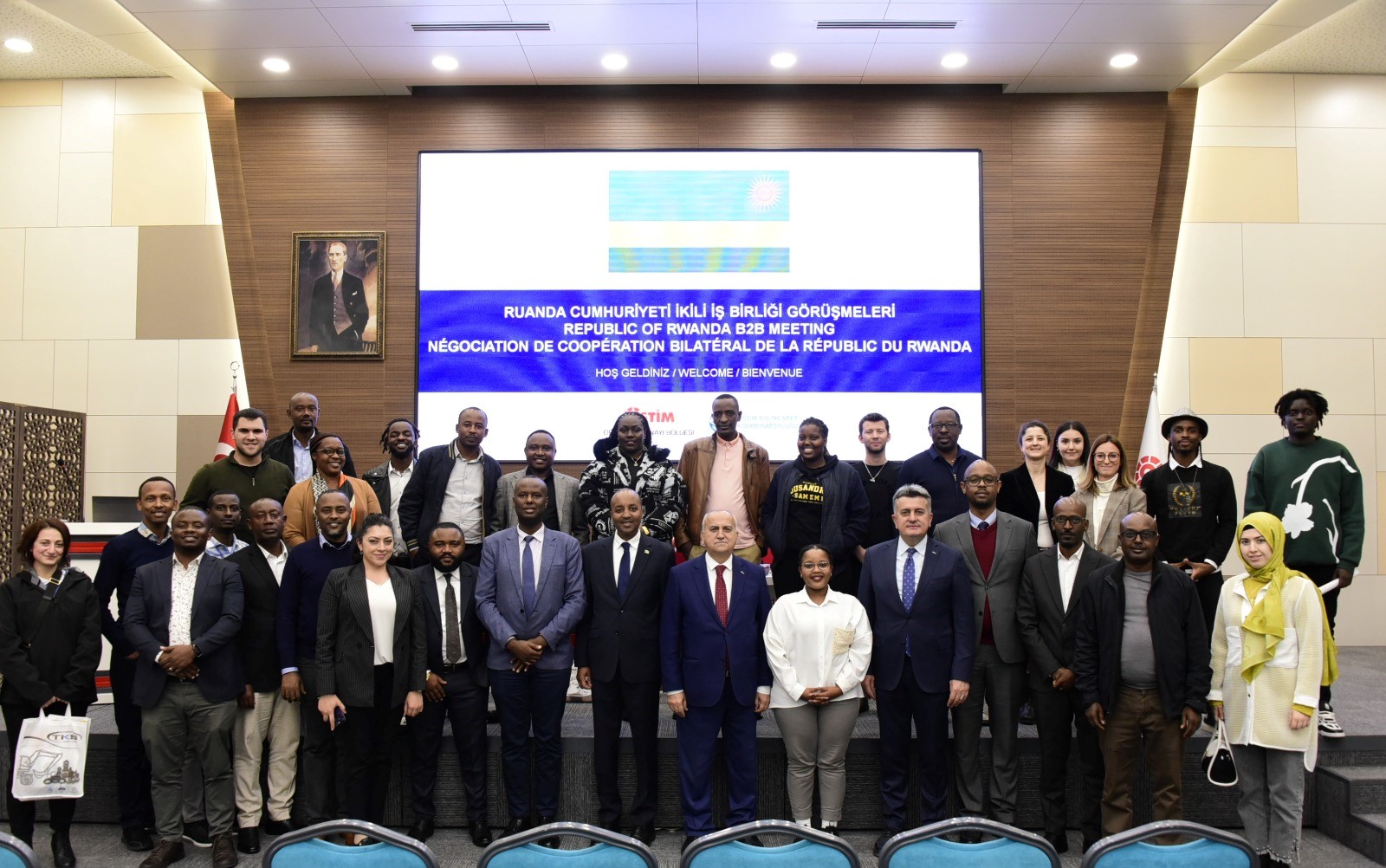 Ruanda Kalkınma Kurulu’nun Türkiye İrtibat Ofisi OSTİM’de Açıldı