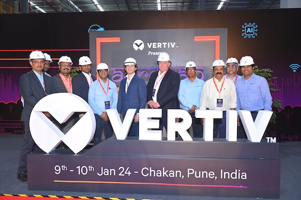 Vertiv, Hindistan’da yeni bir üretim tesisi ve test laboratuvarı açtı