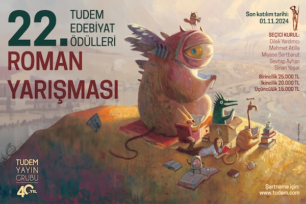  22. Tudem Edebiyat Ödülleri için başvurular açılıyor