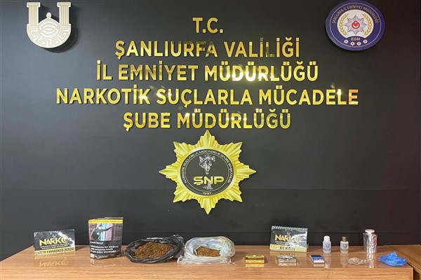Şanlıurfa’da uyuşturucu operasyonu