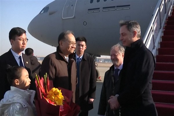 Belçika Başbakanı De Croo, resmi ziyaret için Pekin’e gitti
