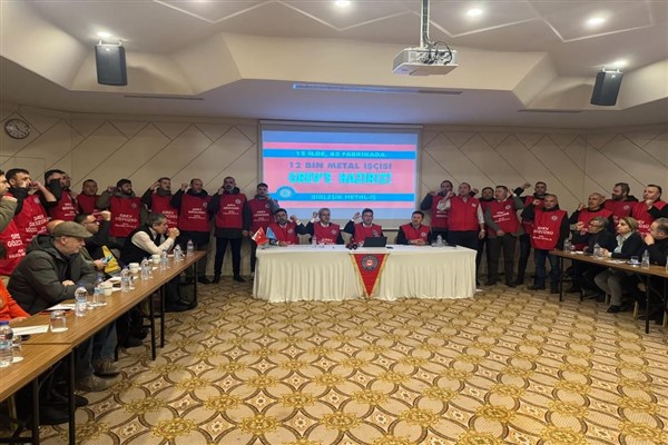 Birleşik Metal-İş: “MESS’e bağlı işyerlerinde kademeli greve çıkıyoruz”