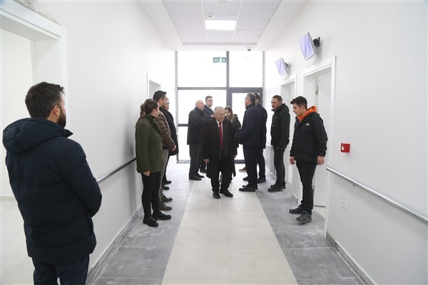 Başkan Büyükkılıç’tan Şeker Aile Sağlığı Merkezi’ne ziyaret