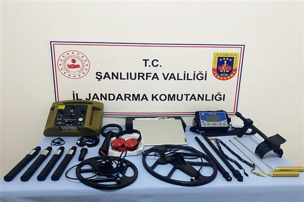 Şanlıurfa’da kaçak define operasyonu