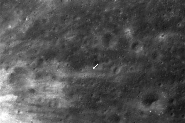 NASA’nın Lunar Reconnaissance Orbiter uzay aracı, Japonya’nın Ay aracını tespit etti
