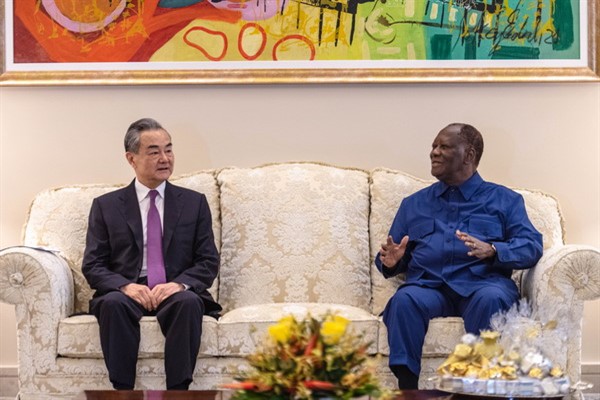 Fildişi Sahili Cumhurbaşkanı Ouattara Wang Yi’yi kabul etti