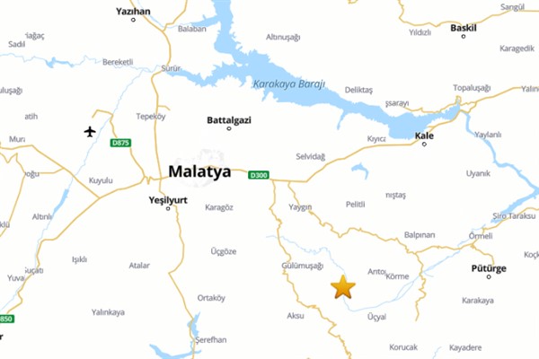 Malatya’da deprem