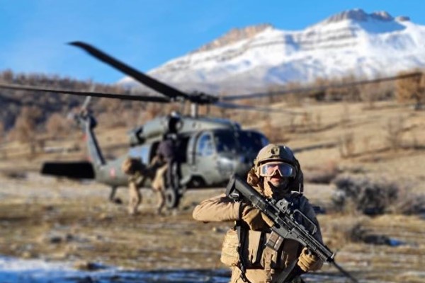 Kahramanlar-47 operasyonlarında  28 barınma alanı imha edildi