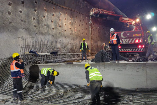 Buca Onat Tüneli’ndeki kazı çalışmalarının yüzde 60’ı tamamlandı