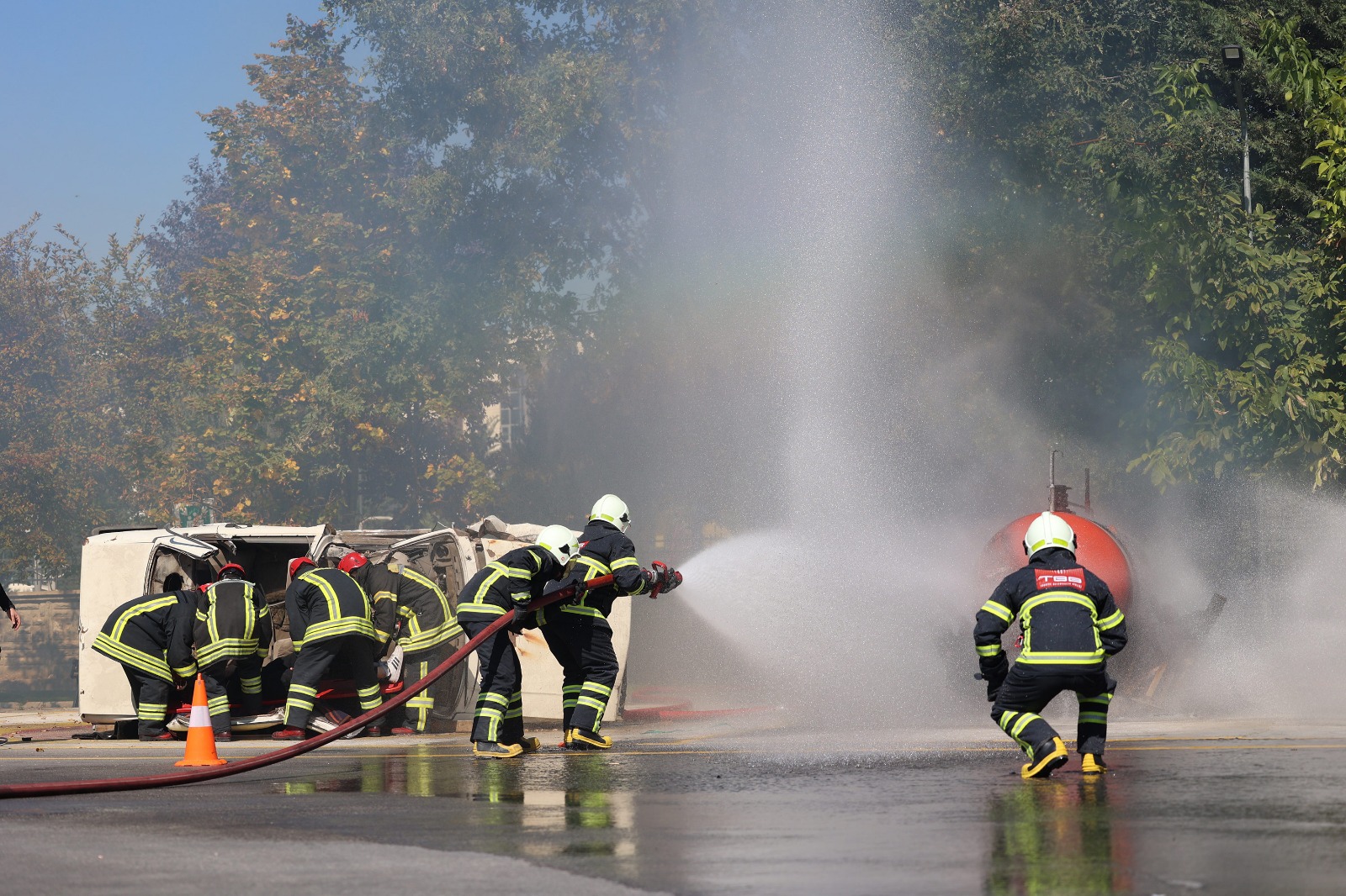 Konya İtfaiyesi 2023’te 13 bin 570 olaya müdahale etti