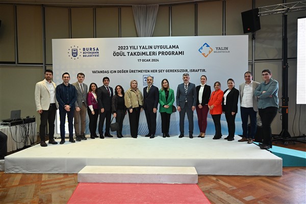 Bursa’da yalın çalışmalar ödüllendirildi