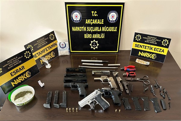 Şanlıurfa’da uyuşturucu operasyonu