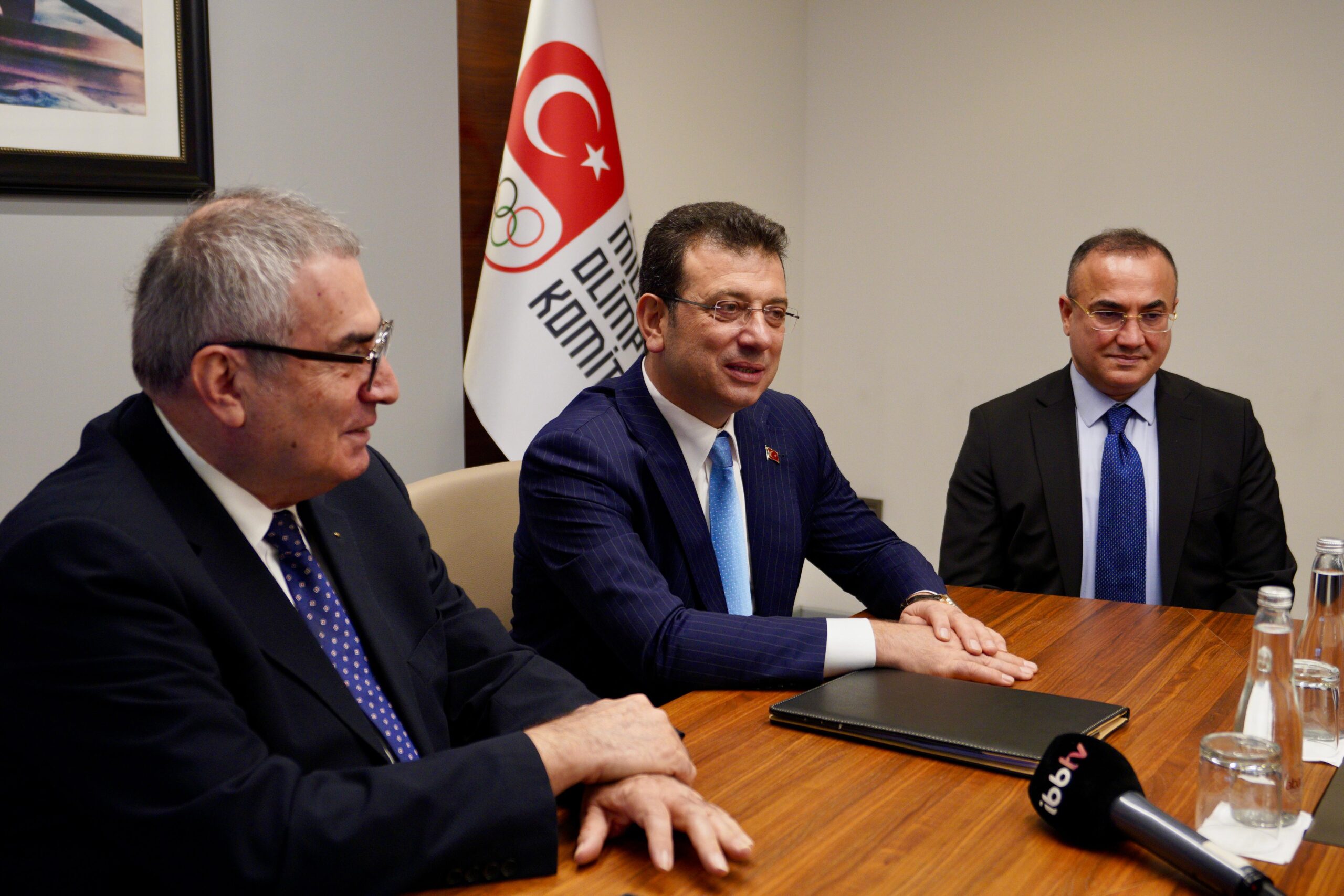 İmamoğlu: ”2036 olimpiyatlarına giden yolda, 2027 Avrupa oyunlarında da talibiz”