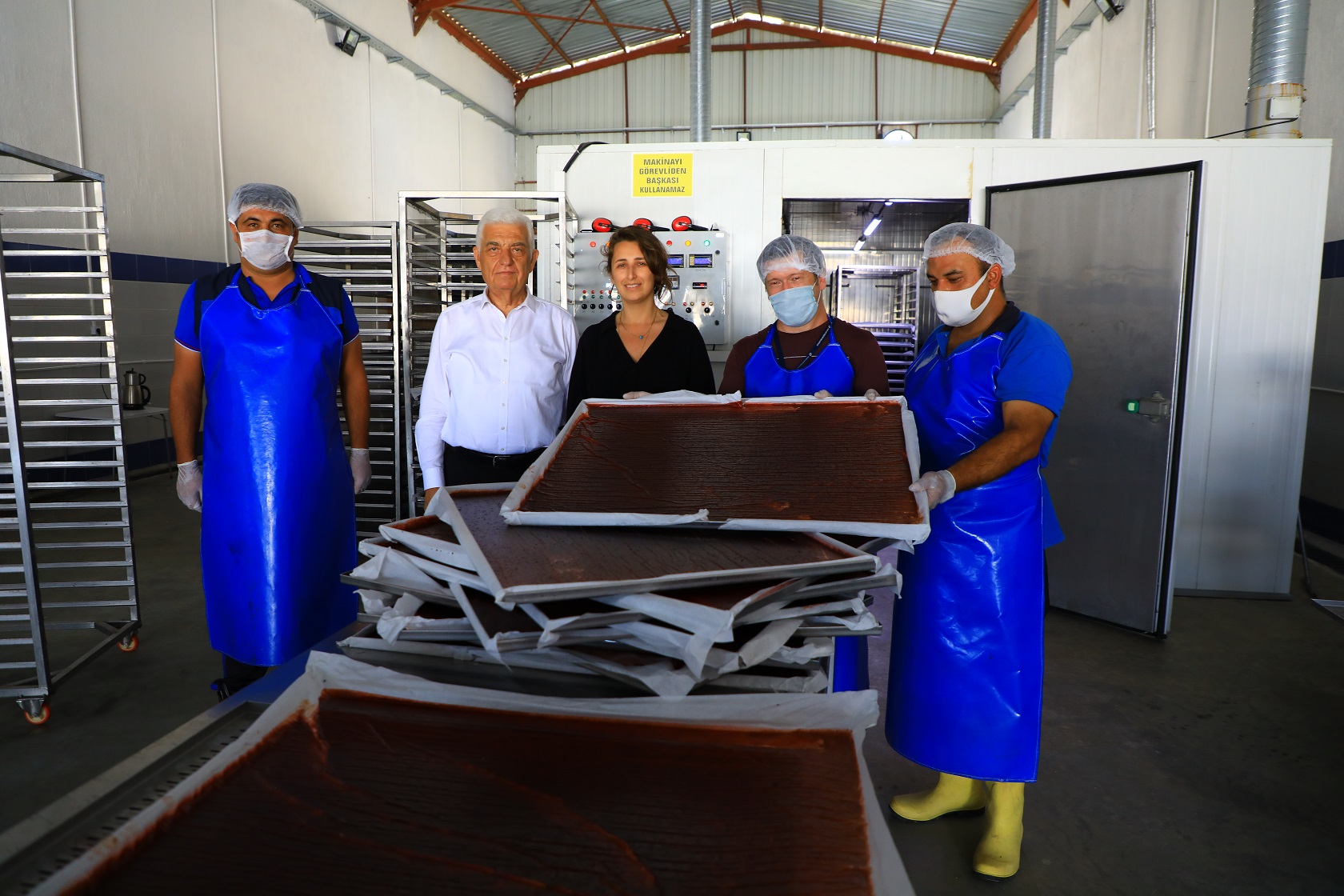 Muğla’da 127,5 ton yaş ürün işlendi