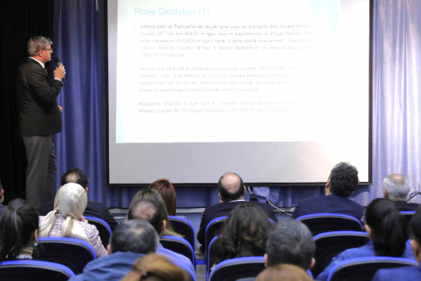 ASKİ, İvedik İçme Suyu Arıtma Tesisi’nin kapasitesini artırıyor