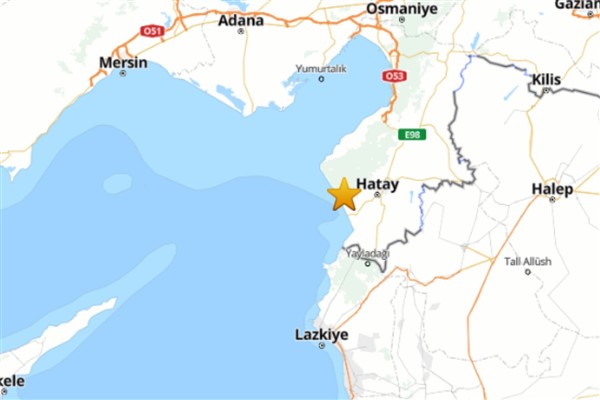 Hatay’da deprem