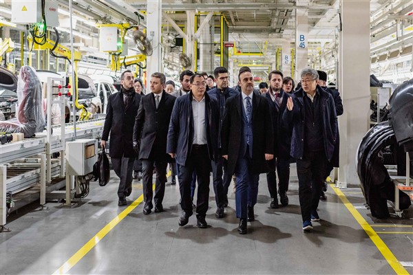 Sanayi ve Teknoloji Bakanlığı, Chery’nin Çin’deki Global Genel Merkezi’ni ziyaret etti