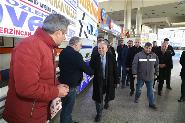 Başkan Büyükkılıç, esnafla bir araya geldi