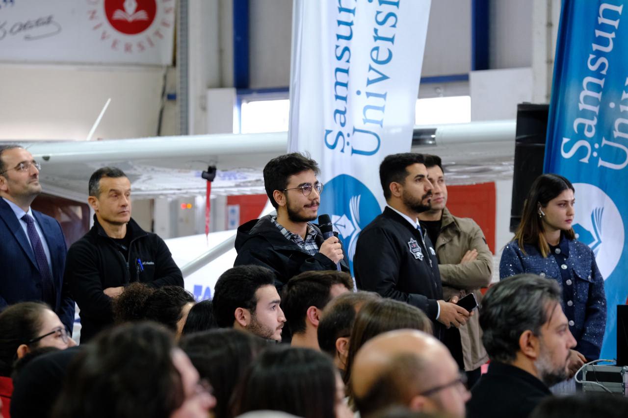 Astronot Alper Gezeravcı, uzaydan Samsun'a bağlandı