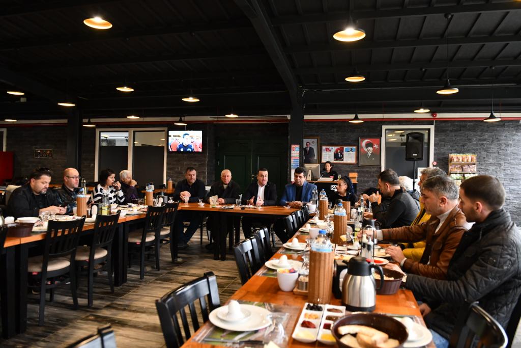 Başkan Kanar, yerel basın mensuplarıyla buluştu