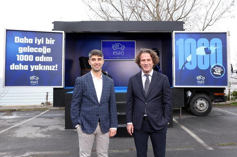 Eşarj, 1000 istasyon hedefine ulaştı