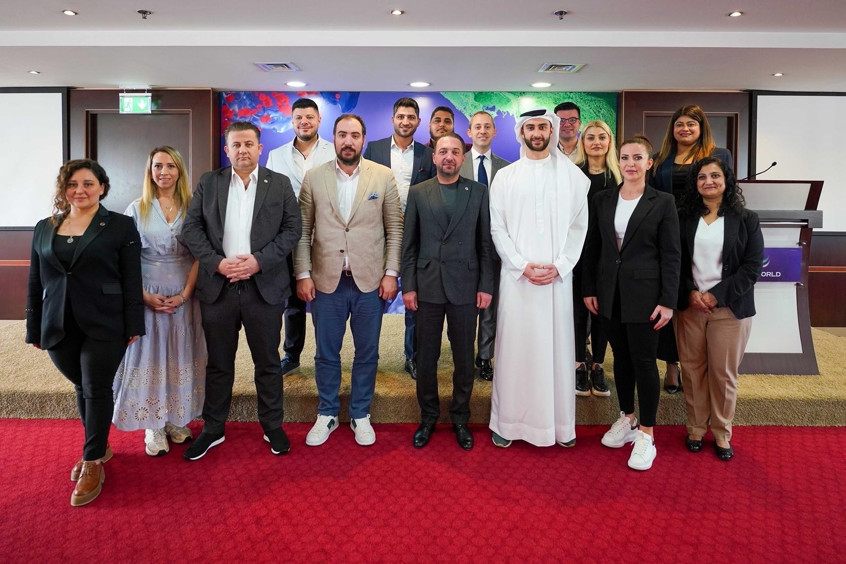 TÜGİAD heyeti, Dubai’de ziyaretlerde bulundu