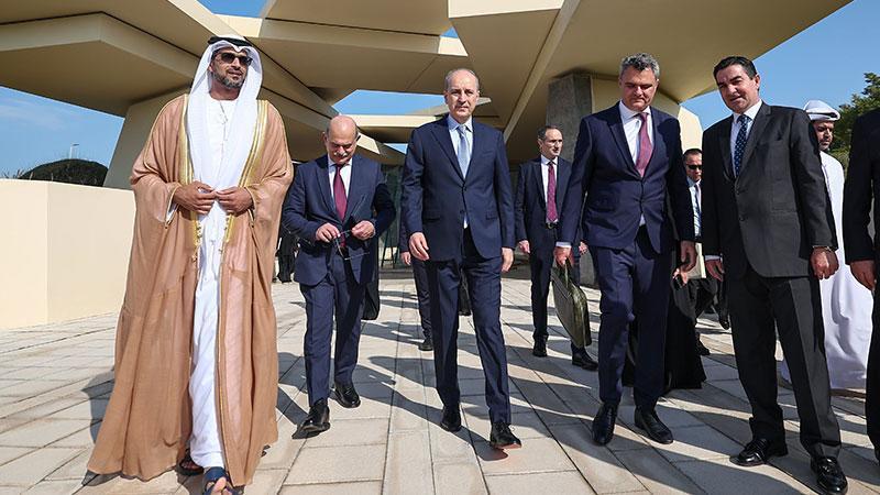 Kurtulmuş’un Birleşik Arap Emirlikleri’nde şehitlik ziyareti