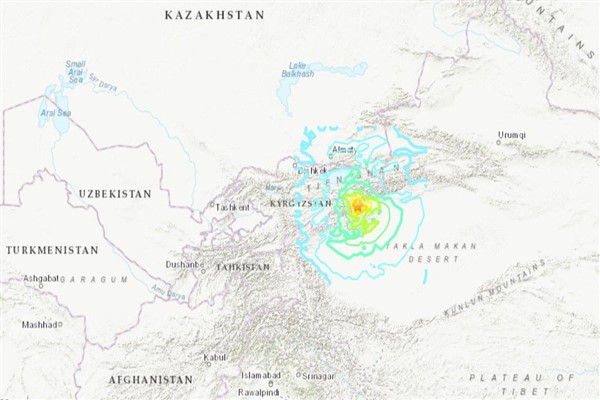 Kırgızistan’da 7.0 büyüklüğünde deprem