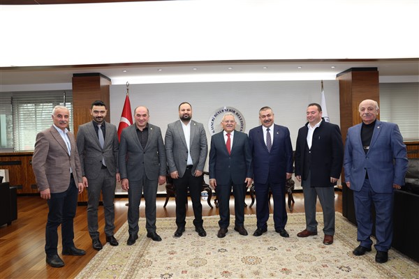 Ziraat Odası Başkanlarından Başkan Büyükkılıç’a ziyaret