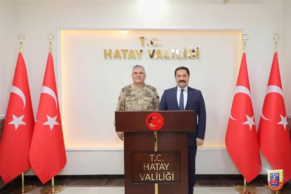 Orgeneral Çardakçı’dan Hatay Valisi Masatlı’ya ziyaret