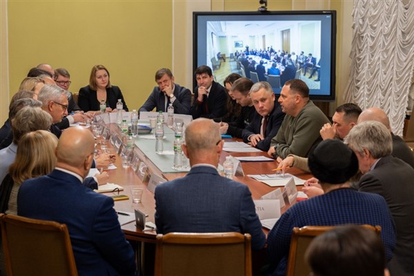 Yermak, Barış Formülü’nün 9. numaralı çalışma grubunun ikinci toplantısını düzenledi